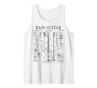 Basiste Bassist Instrument Musicien Vintage Brevet Débardeur