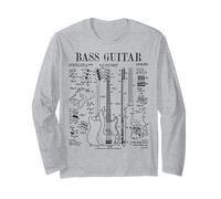 Basiste Bassist Instrument Musicien Vintage Brevet Manche Longue