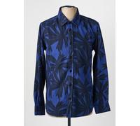 bask in the sun chemises homme de couleur bleu