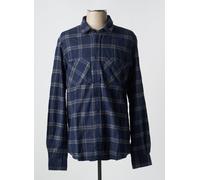 bask in the sun chemises homme de couleur bleu L