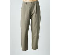bask in the sun pantalons homme de couleur vert