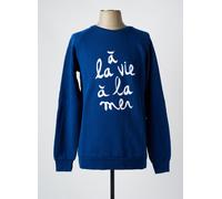 bask in the sun pulls et sweat-shirts homme de couleur bleu S