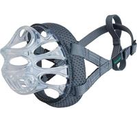Baskerville - Muselière pour chien "Invisa", panier TL6134 (1) (Transparent/Vert)