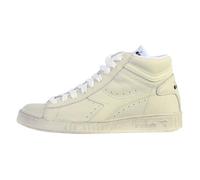 Basket à lacets Cuir Diadora Game L High Waxed - Blanc 37