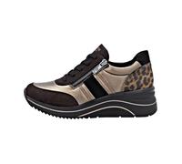 Basket à Lacets Et Zip Remonte Newa - Metallic 38
