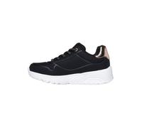 Basket à Lacets Junior - SKECHERS - Metallic Mode - Noir - Synthétique - Plat 32