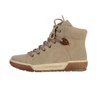 Rieker Femme Baskets N0730, Dame Baskets Basses,Semelle intérieure Amovible,Chaussure Basse,Chaussures de Rue,Loisirs,Sport,Beige (Beige / 64),37 EU / 4 UK