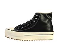 Basket à Lacets Montante Victoria - Noir - Femme - Compensé 37