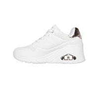 Skechers Baskets Uno Wedge Hi Steps – Lacets – Femme 41 Blanc