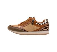 Tamaris Lacets végétaliens pour femme – Cognac Comb – 38 EU