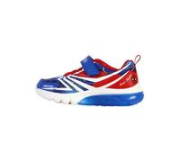Geox J CIBERDRON Boy H Basket, Royal/Red, 34 EU