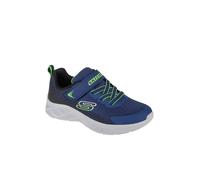 Skechers Microspec Ii Zovrix Slip-on Trainers Bleu EU 33 1/2 Enfants