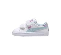 Basket à Scratch Puma Smash 3.0 Faded Glow V Inf - Blanc-Aqua 26