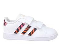 Basket adidas Grand Court Tiger-Print Bébé - ADIDAS ORIGINALS - GZ1079 - Scratch - Blanc - Fille 22