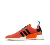 Basket adidas Originals NMD R2 Summer - CQ3081 - Orange, Noir, Blanc, Bleu - Homme 38 2/3