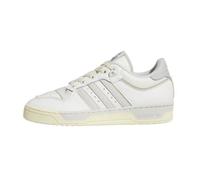 Basket adidas Originals RIVALRY LOW - Blanc, Beige - Tige en cuir et synthétique - Fermeture à lacets 46
