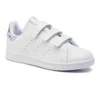 Basket adidas Originals STAN SMITH Cadet - Blanc - Cuir - Lacets 30,5