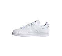 Basket adidas Originals STAN SMITH Junior - ADIDAS ORIGINALS - Cuir - Femme - Blanc-argent - Lacets