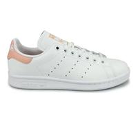 Basket adidas Originals STAN SMITH Junior - Cuir - Blanc/Rose - Lacets - Mixte 35 1/2