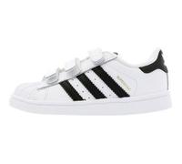 Basket adidas Originals Superstar Bébé - Blanc, Noir - Ref. BZ0418 - Daim-Nubuck - Mixte - Scratch 25