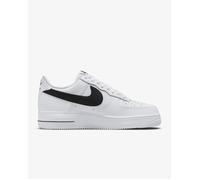 Basket Air Force 1 '07 - Blanc - NIKE - Lacets - Adulte - Plat - Cuir - Mixte 41