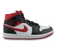 Basket Air Jordan 1 Mid Blanc 554724-122 - NIKE - Cuir - Lacets - Adulte - Mixte - Plat 43