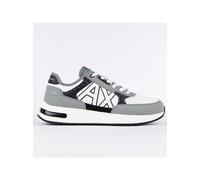 Armani Exchange Homme Dusseldorf Embossed Geometric Motifs Basket, N.Grey+BLK+Off White, 43 EU