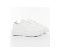 Basket Armani Exchange Femme eagle AX Blanc Synthétique