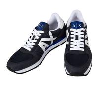 Basket Armani Exchange - Homme - Gris - Tige en textile, cuir suède et synthétique - Lacets 45