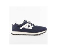 Armani Exchange Baskets Homme Side Geometric Logo – Bleu marine – Taille 41 EU
