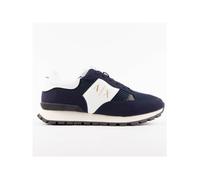 Armani Exchange Baskets XUX181 pour homme, Bleu marine et blanc., 44 EU