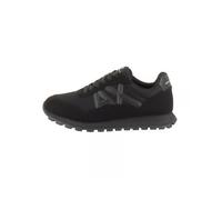 Armani Exchange Homme Side Geometric Logo Motifs Basket, Noir, 46 EU