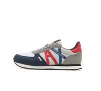 Basket Armani Exchange - XUX017-XCC68-S278 - Tige en textile et cuir - Bleu 40
