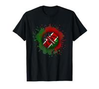 Basket-Ball avec Drapeau du Kenya T-Shirt