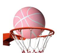 Basket-ball en salle, basket-ball silencieux - Balle silencieuse à haute élasticité taille 7,Ballon de basket pour un dribble silencieux, balles anti-stress compressibles pour des activités de dribble