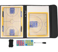 Basket-ball -Fente intermédiaire 2.5 -Stratégie magnétique de tableau d'entraîneur double avec Pen Eraser