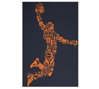 Basket-Ball Puzzles Adulte 1000 Pieces Cadeau Famille Puzzle Classique 3D EnfantsJouet en Bois Cadeau Unique 78×53cm