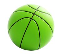 Basket-Ball Silencieux Dribble Intérieur,Basket-Ball Silencieux,Ballon de basket-ball souple en PU, ballon d'entraînement 3D | Ballon en mousse brillante, basket-ball muet pour un jeu amélioré, basket