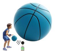 Basket-Ball Silencieux en Mousse pour entraînement en PU pour l'intérieur, Basket-Ball Brillant pour Jeux, Pratique et Dribble en Silence pour et Adultes