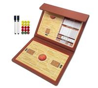 Basket-ball Tableau Effaçable à Sec, Panneau Tactique Basketball, avec Stylo et Pièces D'échecs Magnétiques, Conception Pliable, pour L'entraînement