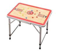 Basket-Ball Tableau Effaçable à Sec, Plaquette Basket Coaches for Entraîneurs, Conception Pliable, avec Sac de Rangement, Hauteur Réglable, for la Compétition(Red)