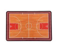 Basket-Ball Tableau Effaçable à Sec, Tableau Blanc Effaçable à Sec pour Entraîneurs de Basketball, avec Trépied, Format Terrain Complet et Demi-Terrain, pour L'entraînement