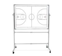 Basket-Ball Tableau Effaçable à Sec, Tableau Blanc Effaçable à Sec pour Entraîneurs de Basketball, équipé de Marqueurs, d'une Gomme et de Pièces d'échecs Magnétiques