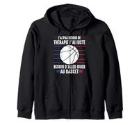Basket Basket-ball pas besoin de thérapie basketball Drôle Sweat à Capuche