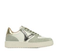 Baskets basses femmes Victoria MADRID SERRAJE METAL Blanc 39