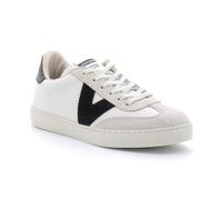 Baskets berlin effet cuir et cuir fendu Victoria Cycliste Noir 36