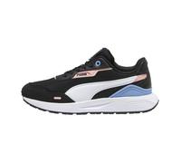 Basket Basse à Lacets Puma Runtamed Plus - Noir Blanc Blissful Bleu 40