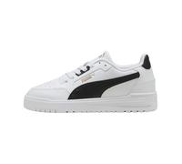 Basket Basse à Lacets Puma Shuffle Downtown - Puma Blanc Puma Noir Or 40