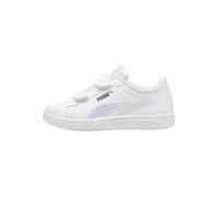 Basket Basse à Scratch Puma Smash 3.0 Holo 2.V PS - Blanc Mauve Mist 22