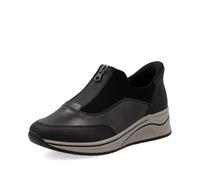 Rieker Baskets basses pour femme N9553, Marron Combi 25, 40 EU Weit